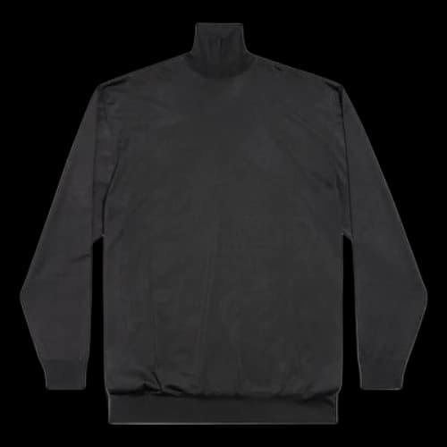 Balenciaga Bb Oversized Turtleneck Sweater 'Black'