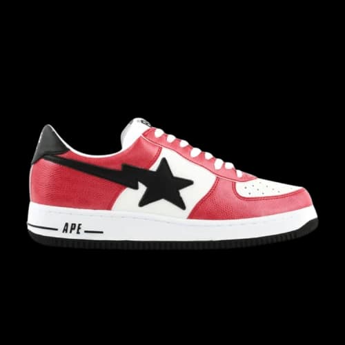 Bapesta FS-001 Low 'Black Red'