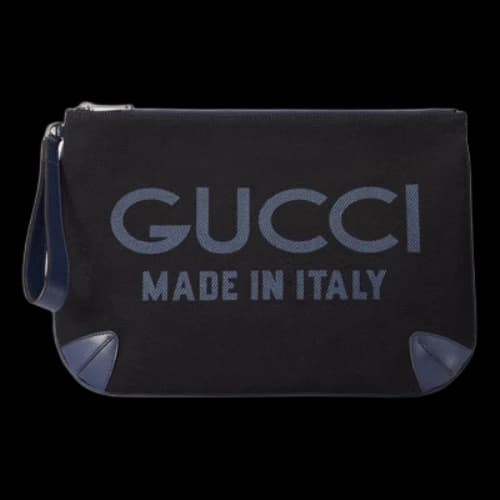 Gucci Pouch With Gucci Print 'Black'