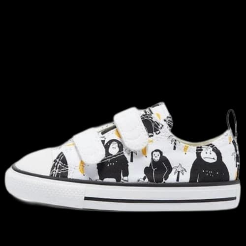 (TD) Converse Chuck Taylor All Star Low Top Canvas Shoes Black/White
