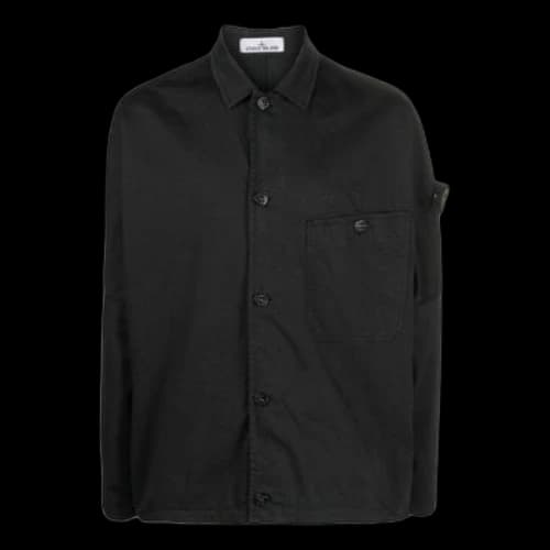 STONE ISLAND Overshirt 'Black'