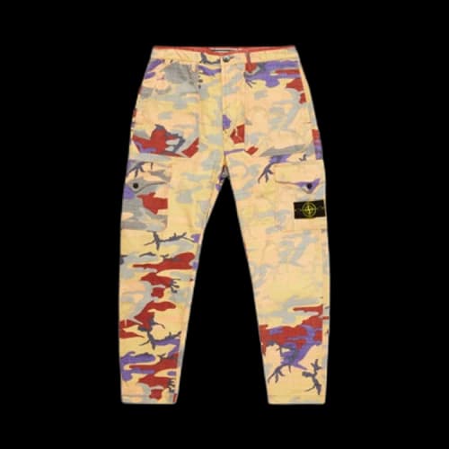 Stone Island Cargo Pants 'Orange'