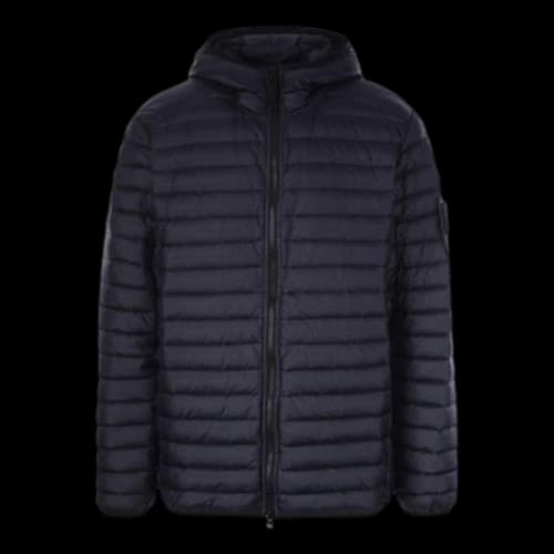 STONE ISLAND Lightweight Hooded Down Jacket 'Black'