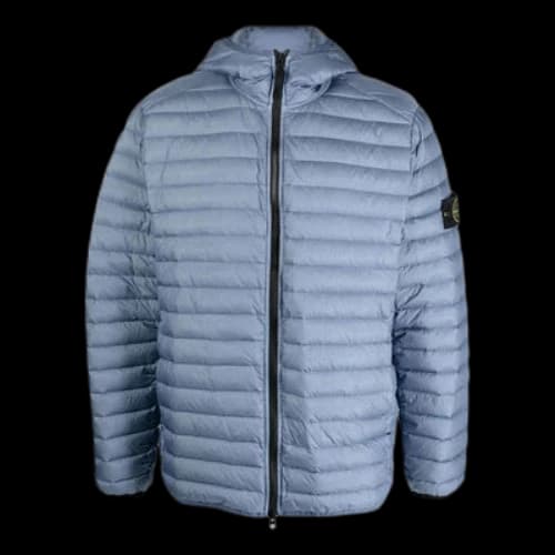 STONE ISLAND Compass-patch Puffer Jacket 'Blue'