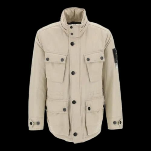 STONE ISLAND Logo Patch Jacket 'Beige'