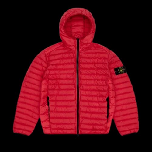 Stone Island Real Down Jacket 'Red'