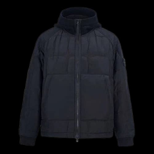 STONE ISLAND Hoody Zip-Up Jacket 'Black'