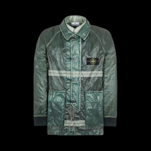 Stone Island Jacket with Detachable Down Lining 'Sage'
