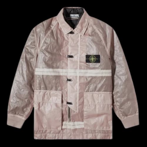 STONE ISLAND 40th Anniversary Detachable Inner Down Lined Ja 'Rose Quartz'