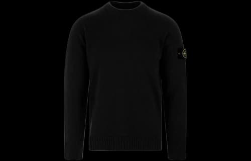 STONE ISLAND Knitted Sweatshirt 'Black'