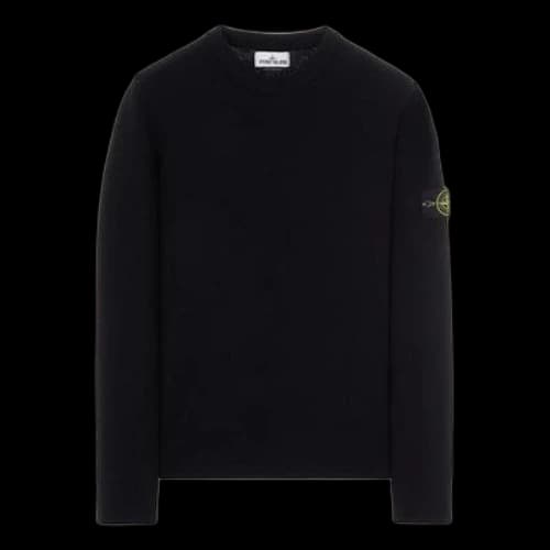 STONE ISLAND Crewneck Pullover 'Black'