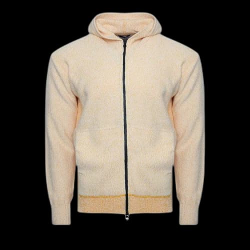 Stone Island Hooded Cardigan Knit 'Yellow'
