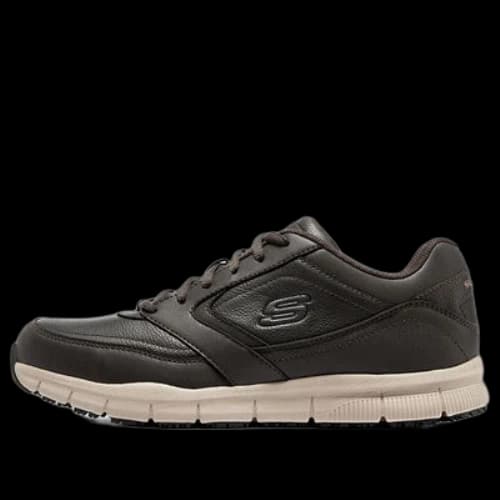 Skechers UMBRO Nacy Net Trainers 'Dark Brown'