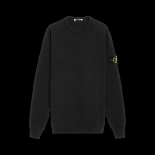 Stone Island Garment Dyed Classic Sweatshirt 'Black'