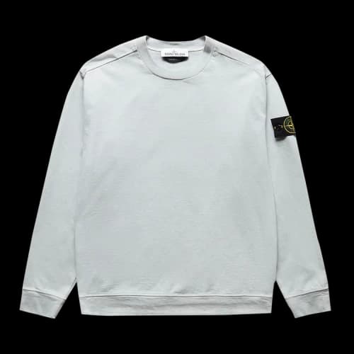 Stone Island Compass Patch Sweatshirt 'White'