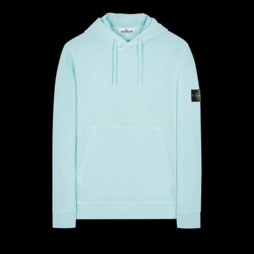 Stone Island Hooded Sweatshirt 'Aqua'