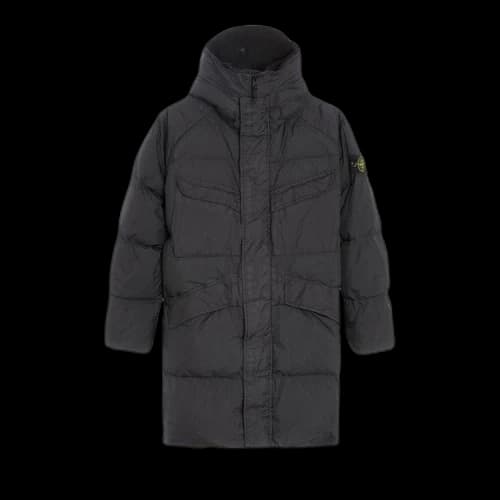 Stone Island Down Parka Jacket 'Charcoal'
