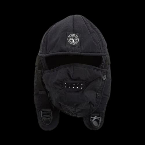 Stone Island Nylon Metal Protective Hood 'Black'