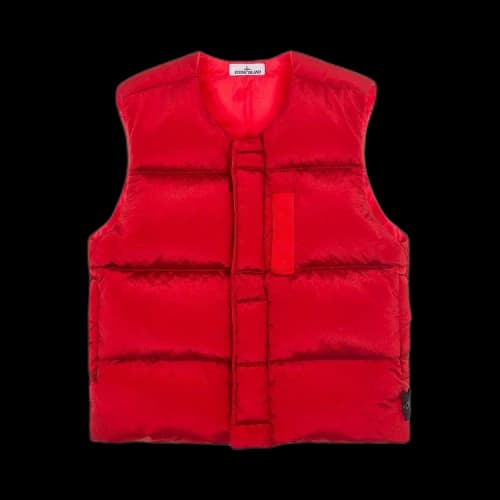 Stone Island Down Vest 'Red'
