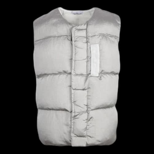 STONE ISLAND Down Vest 'Grey'