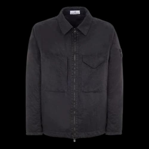STONE ISLAND Light Outerwear Jacket 'Black'