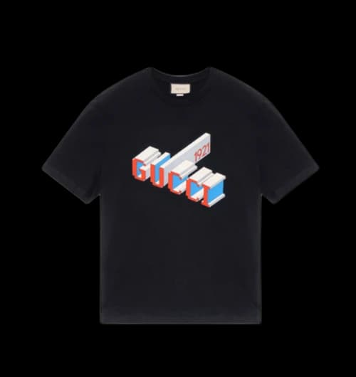 Gucci 3D 1921 Print T-Shirt 'Black'