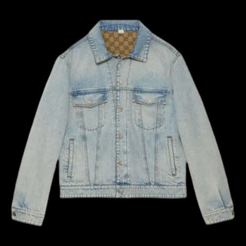 Gucci Reversible Denim Jacket 'Light Blue'