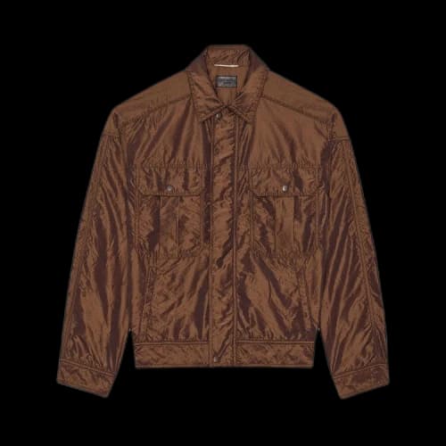Saint Laurent 80s Army Jacket 'Rusted Bronze'