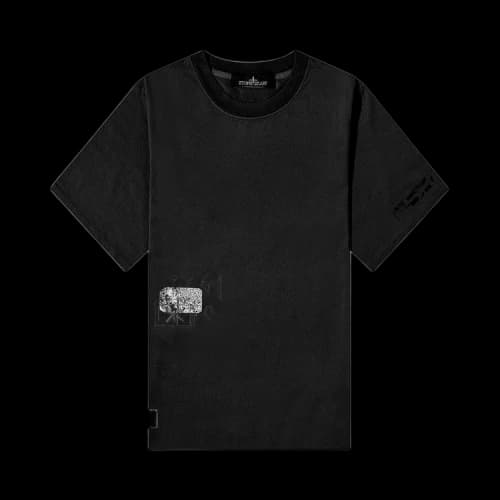 Stone Island Shadow Project Shadow Short-Sleeve Crewneck T-Shirt 'Black'