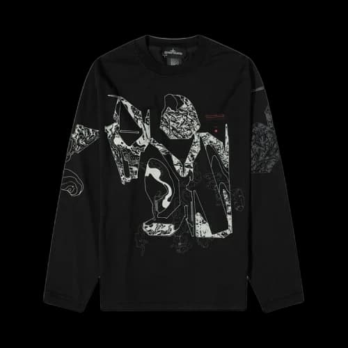 Stone Island Shadow Project Shadow Short-Sleeve Crewneck T-Shirt 'Black'