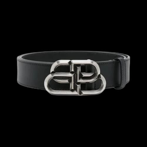 Balenciaga Signature Logo Belt 'Black'