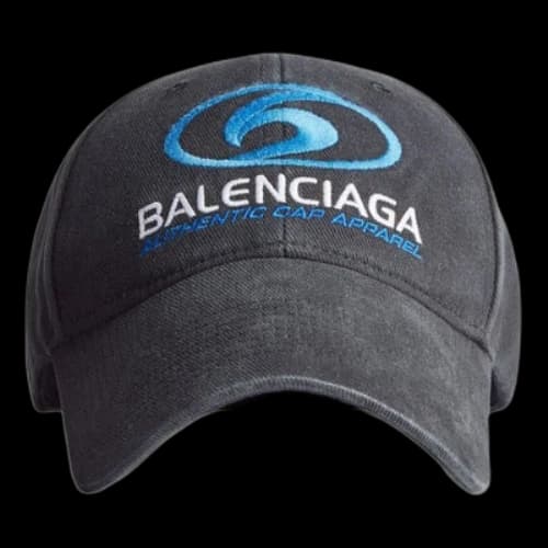 Balenciaga Surfer Cap 'Black Blue'