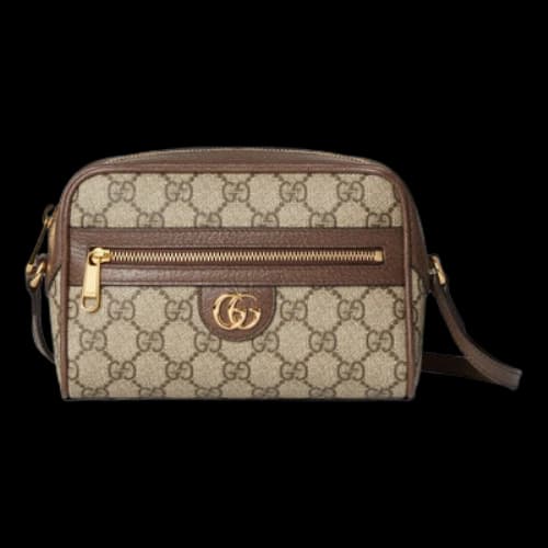 Gucci Ophidia GG Super Mini Shoulder Bag 'Beige Ebony' (Women's)