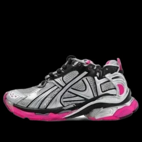 Balenciaga Runner 'Silver Black Pink' (Women's)