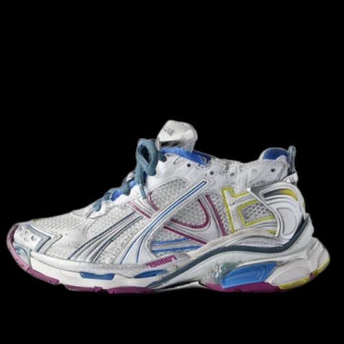 Balenciaga Runner Sneaker 'White Blue Purple' (Women's)