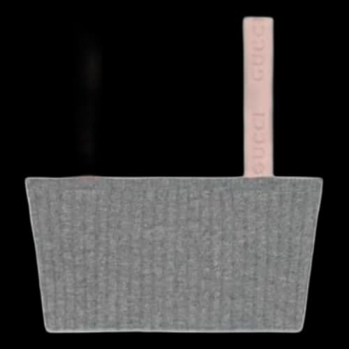 Gucci Rib Stitch Wool Top 'Grey' (Women's)