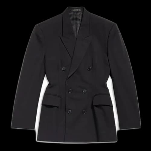 Balenciaga Cinched Jacket 'Black' (Women's)