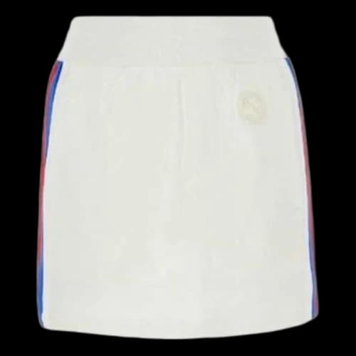Gucci Cotton Jersey Mini Skirt With Web 'Off White' (Women's)