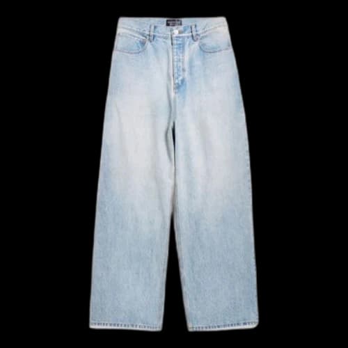 Balenciaga Baggy Jeans 'Light Blue' (Women's)