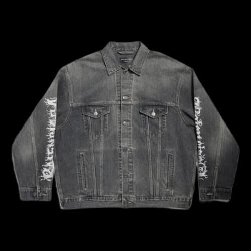 Balenciaga Diy Metal Large Fit Jacket 'Black'