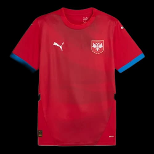 PUMA Serbia 24 Home Soccer Jersey 'Red'