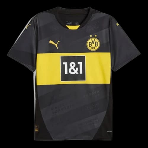 PUMA Borussia Dortmund 2024/25 Away Jersey 'Black Yellow'