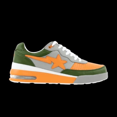 BAPE Roadsta FS-034 Low 'Orange Green'