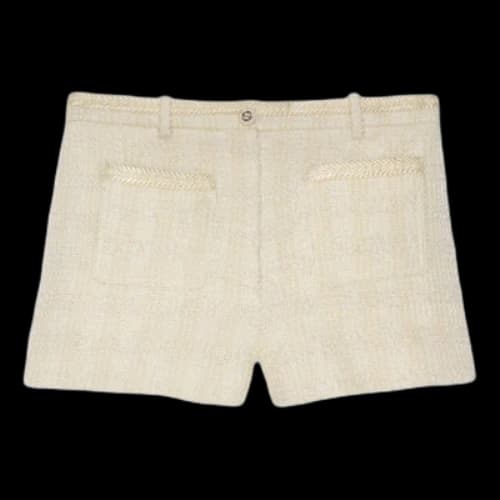 Gucci Wool Tweed Shorts 'Ivory' (Women's)