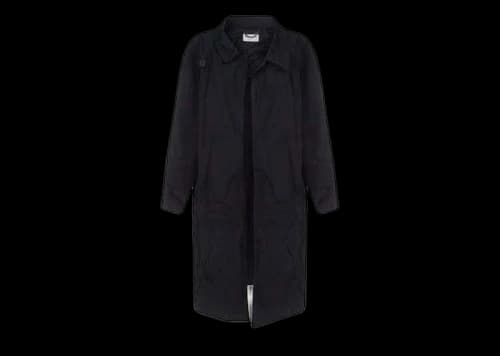 Balenciaga Oversize Trench Coat Black