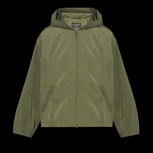 Balenciaga Tracksuit Rain Jacket Khaki