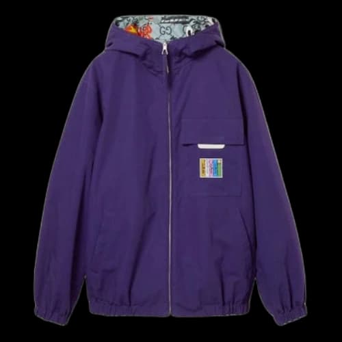 Gucci Reversible Cotton Ripstop Jacket 'Purple Multi Color'