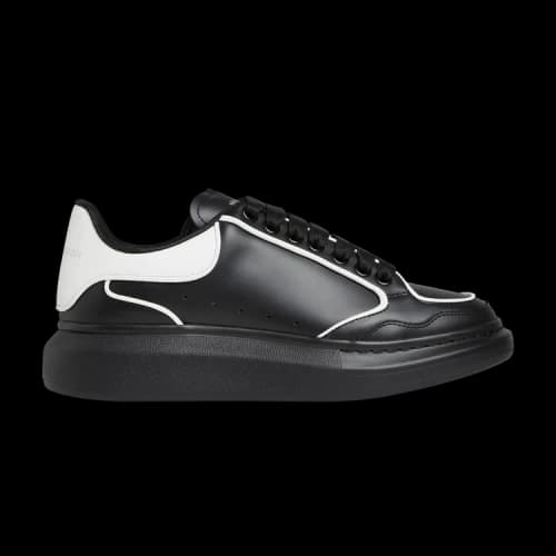Alexander McQueen Oversized Retro Sneaker 'Black White'
