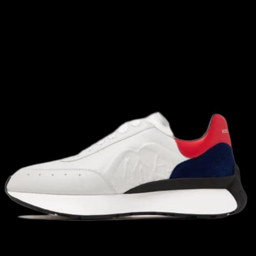 Alexander McQueen Sprint Runner Sneakers 'White Black Red'