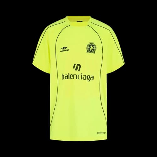 Balenciaga Oversized Soccer Jersey Yellow/Black